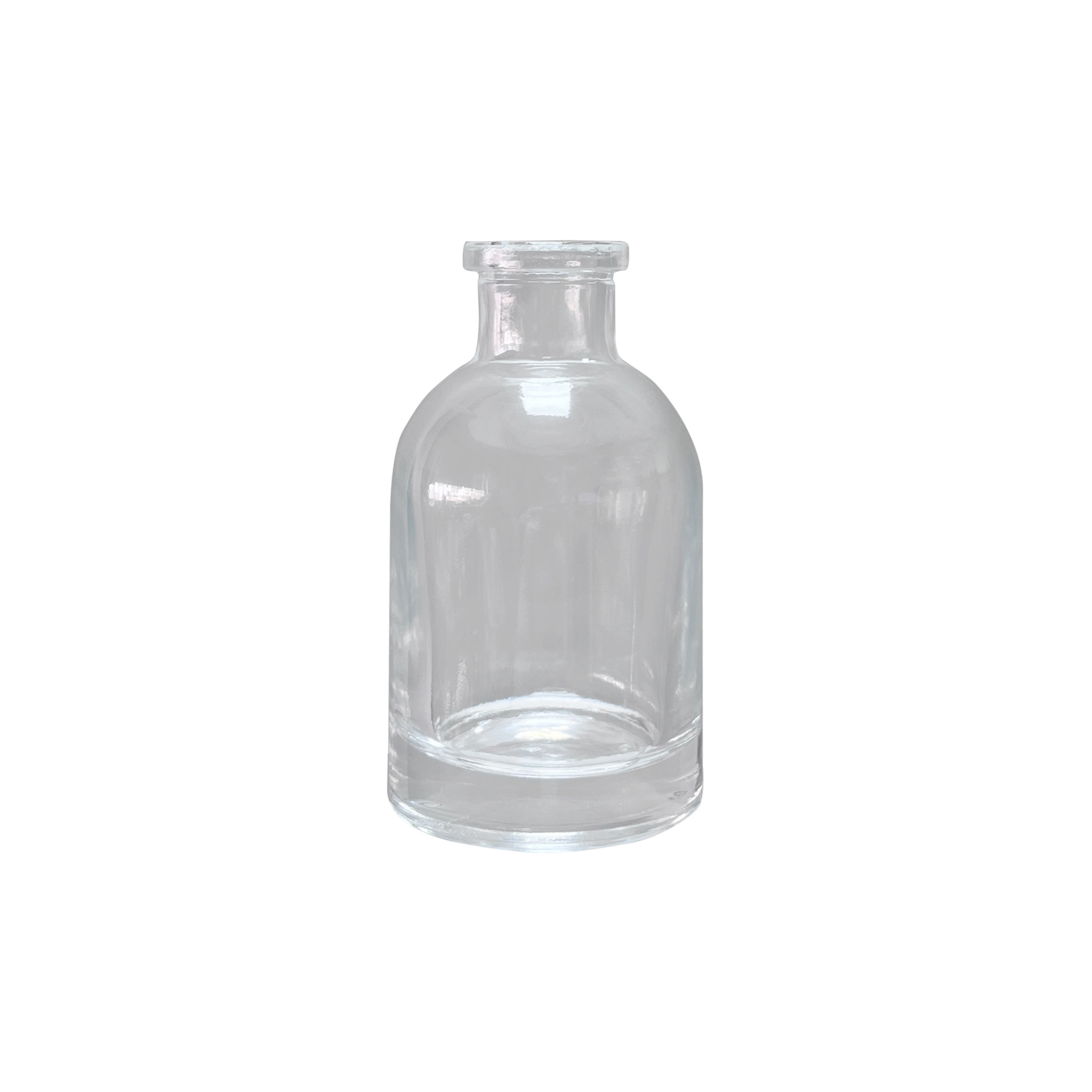 50ml Empty Clear Round Luxury Aroma Reed Glass Home Scent Diffuser Bottles