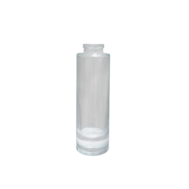 90ml Wholesale Custom Transparent Home Decoration Round Clear Reed Diffuser Glass Bottle
