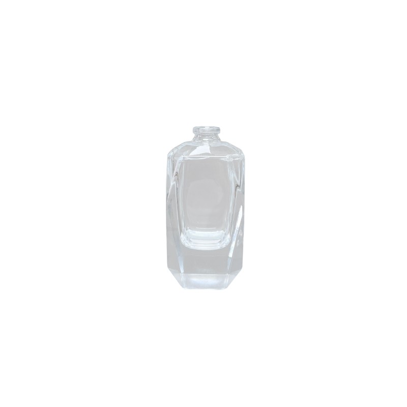 Clear Round Sharpe 40ML Perfume Glass Bottle