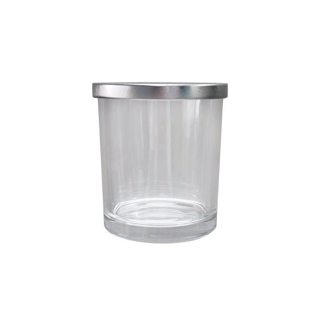 270G Clear Large Glass Candle Jars for Scented Wax Candle Making Glass Jars Candle