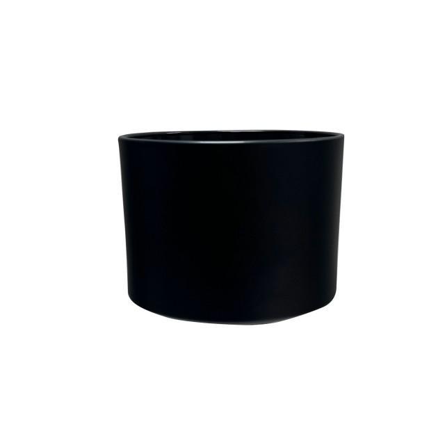 300G Empty Luxury Black Glass Candle Jars for Candle Making Candle Container With Lid