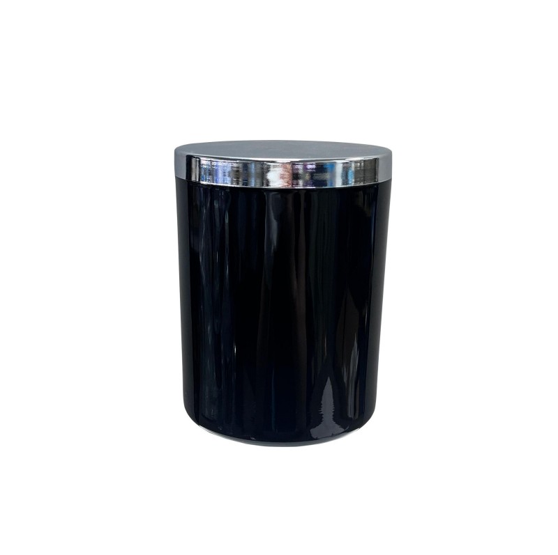 325G Candle Jar Luxury Black Glass Jar with Lids for Candle making